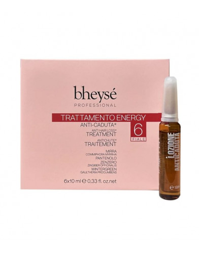Bheyse Energy Anti Hair Loss Treatment, 6x10ml